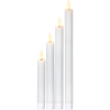LED Antikljus Flamme 4-pack 28cm