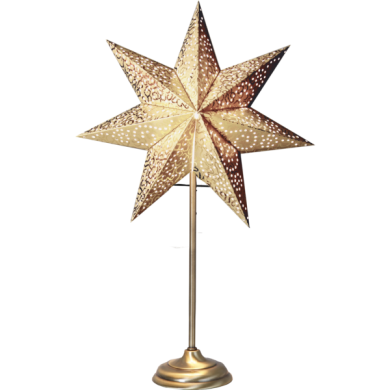 Stjärna på Fot Antique 34x55cm