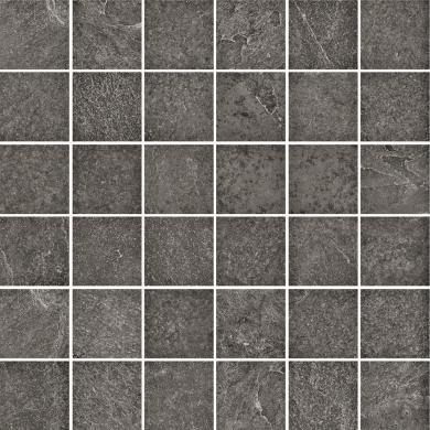 Mosaik Slate Stone Mud 4,8x4,8