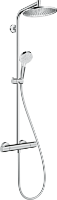 Crometta S Showerpipe 240 1jet med termostat