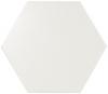 Scale Hexagon White Matt 12,4x10,7