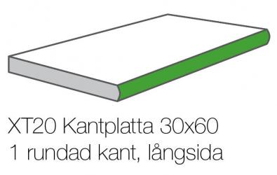 Xt20 Klint Antracite Kantplatta 29,8x59,8