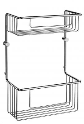 Smedbo Duschkorg Sideline Dubbel Krom Höjd 320mm