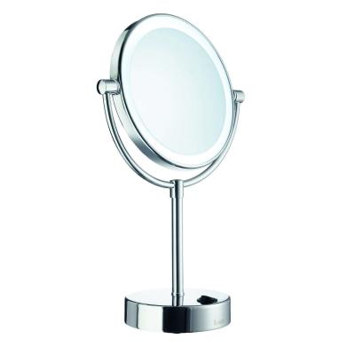 Smedbo Smink- & Rakspegel Outline x5 med LED/Dual Light Krom