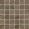 Mosaik Limestone Mocha Polerad 4,8x4,8