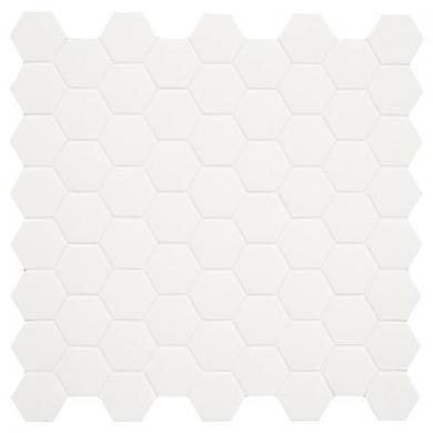 Mosaik Hexa White Matt 4,3x3,8