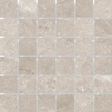 Mosaik Limestone Sand Polerad 4,8x4,8