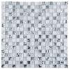 Mosaik Marble Mix Glas Superwh 1,5x1,5