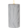 LED Blockljus Flamme Marble