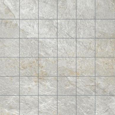 Mosaik Rocks Silver White 5x5