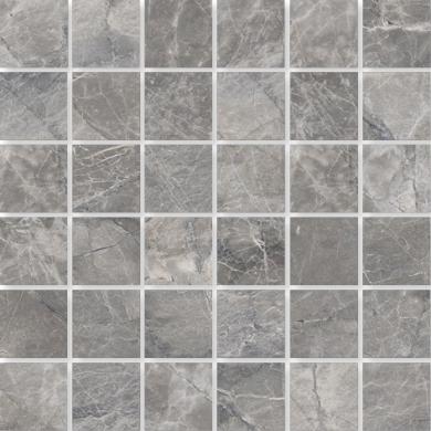 Mosaik Lux Grigio Novalty Polerad 4,7x4,7