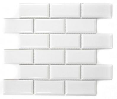 Mosaik Metro White Gloss 4,5x9,5