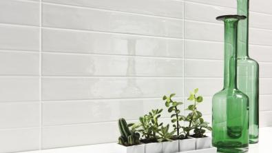 Brickwall White Glossy 20x50,2