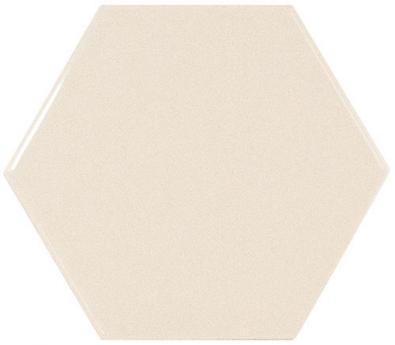 Scale Hexagon Ivory 12,4x10,7