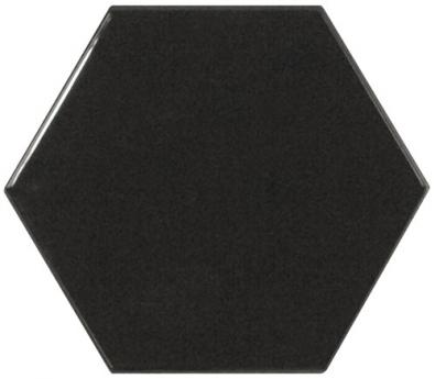 Scale Hexagon Black 12,4x10,7