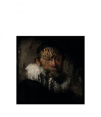 Tavla Old Rembrandt White, Aluminium