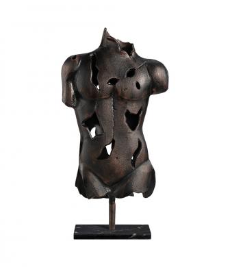 Torso Dekoration Antique Bronze 23x50x13cm