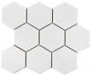 Mosaik Hexa White Gloss 9,5x11