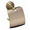 Toalettpappersh&aring;llare CLASSIC BRONS med Lock