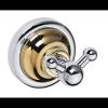 Handdukskrok CLASSIC KROM/GULD Dubbel
