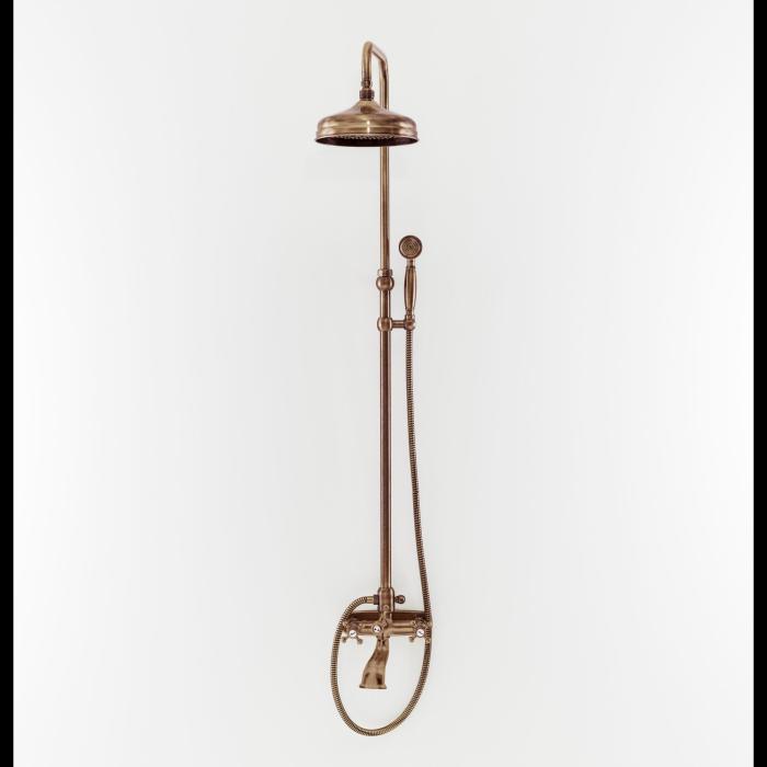 Takdusch Lady med 2-greppsblandare för Badkar