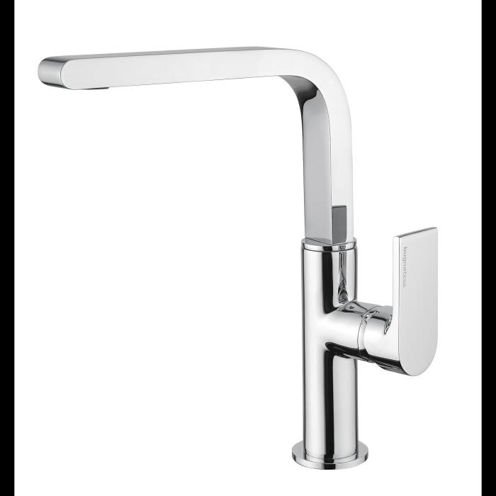 Tvättställsblandare Simple med hög välvd pip