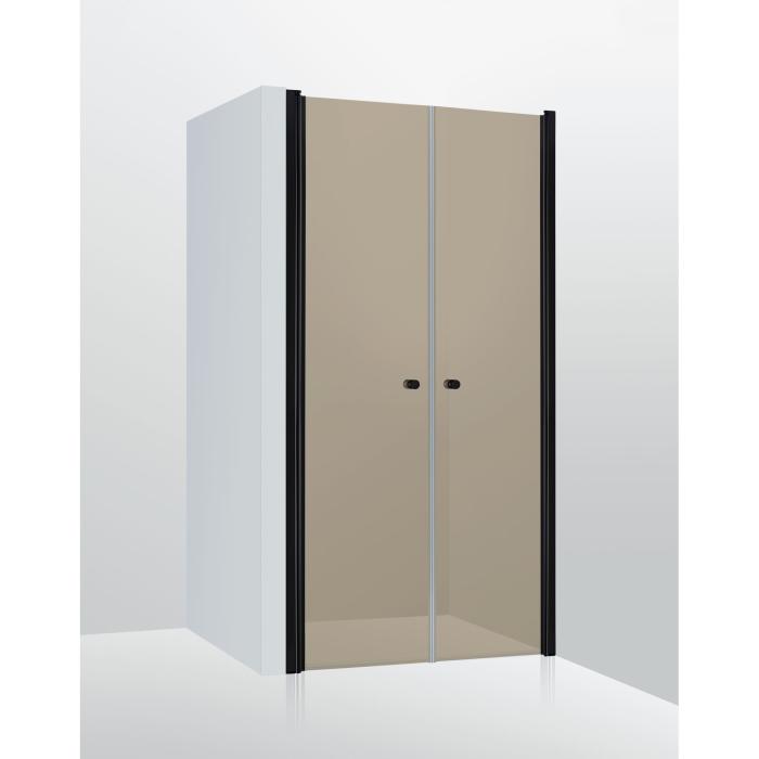 Duschdörrar Duo de Luxe dubbeldörrar