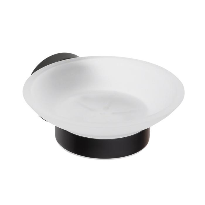Tvålkopp med Hållare BLACK