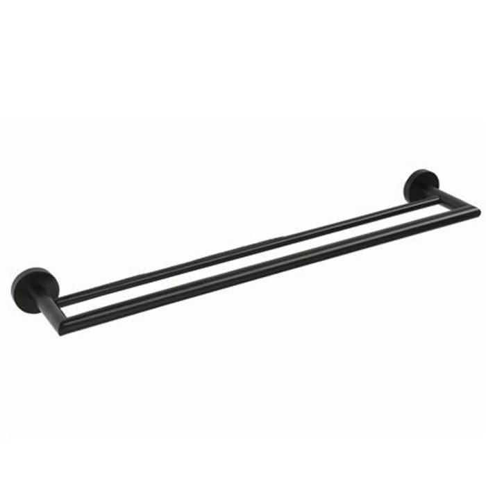 Handdukshängare BLACK Dubbel