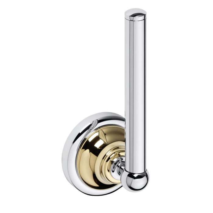Reservpappershållare CLASSIC KROM/GULD
