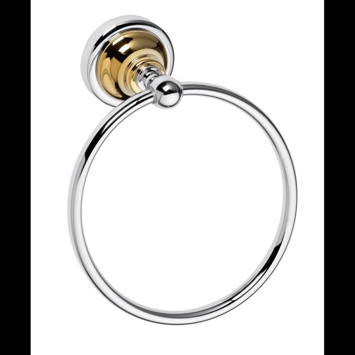 Handduksring CLASSIC KROM/GULD