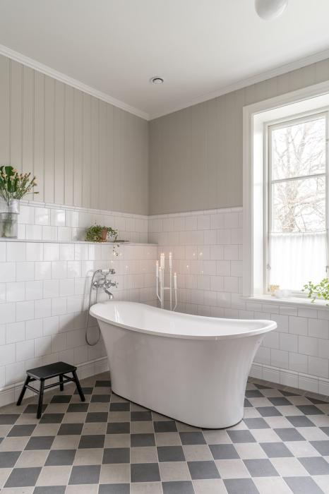 Kakel Sekel Vit Blank 15x15