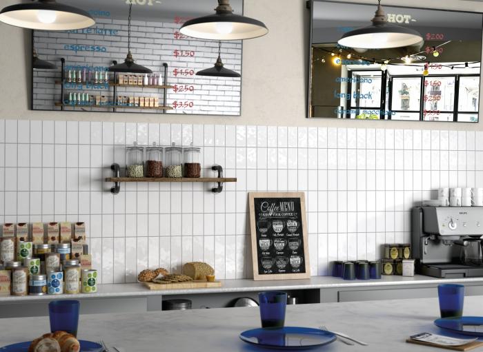 Kakel Arctic Vit Blank 6,5x13