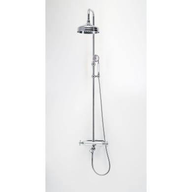 Takdusch Oxford med Termostatblandare f&ouml;r Badkar