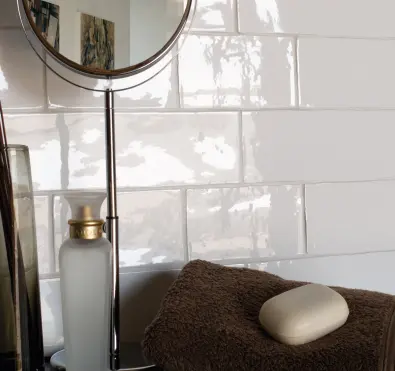 Kakel Arctic Vit Blank 6,5x13