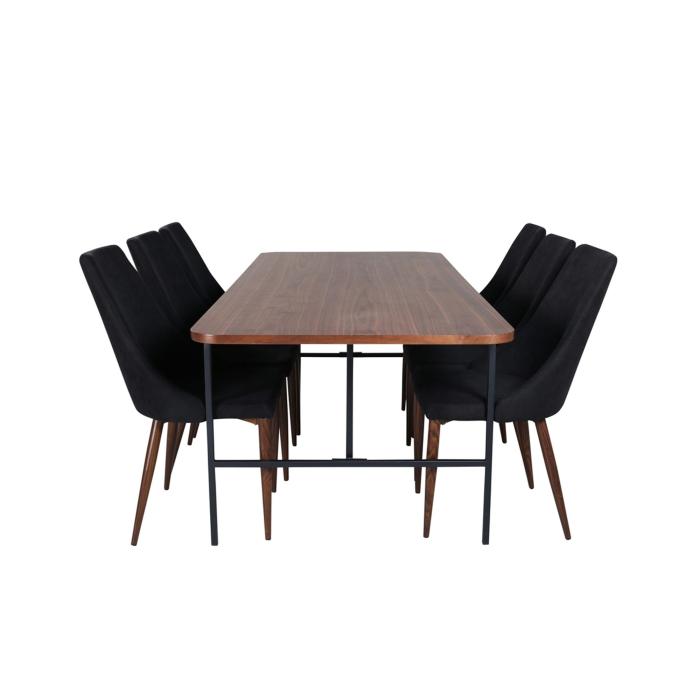 Rektangulär matgrupp Uno, Leone