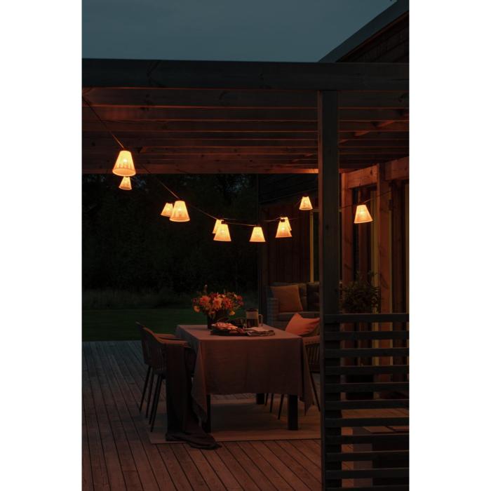 Ljusslinga Ute Tilläggsslinga för 2333, Dekoration E27 LED