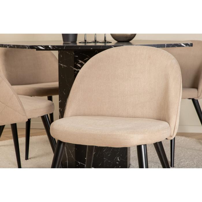 Rund matgrupp Marbs, Velvet