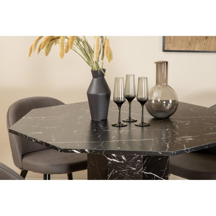 Rund matgrupp Marbs, Velvet