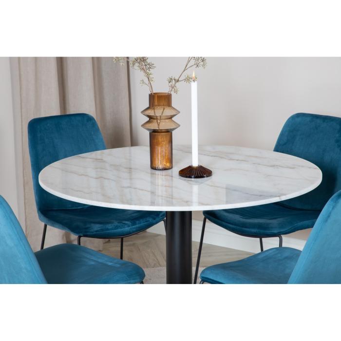 Round Dining Set Estelle, Muce