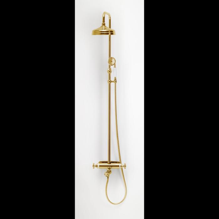 Takdusch Oxford med Termostatblandare för Badkar