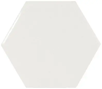Scale Hexagon White 12,4x10,7