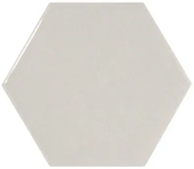 Scale Hexagon Light Grey 12,4x10,7