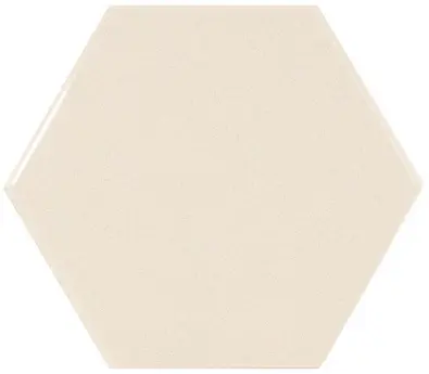 Scale Hexagon Ivory 12,4x10,7