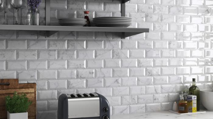 Carrara Fasad Gloss 7,5x15