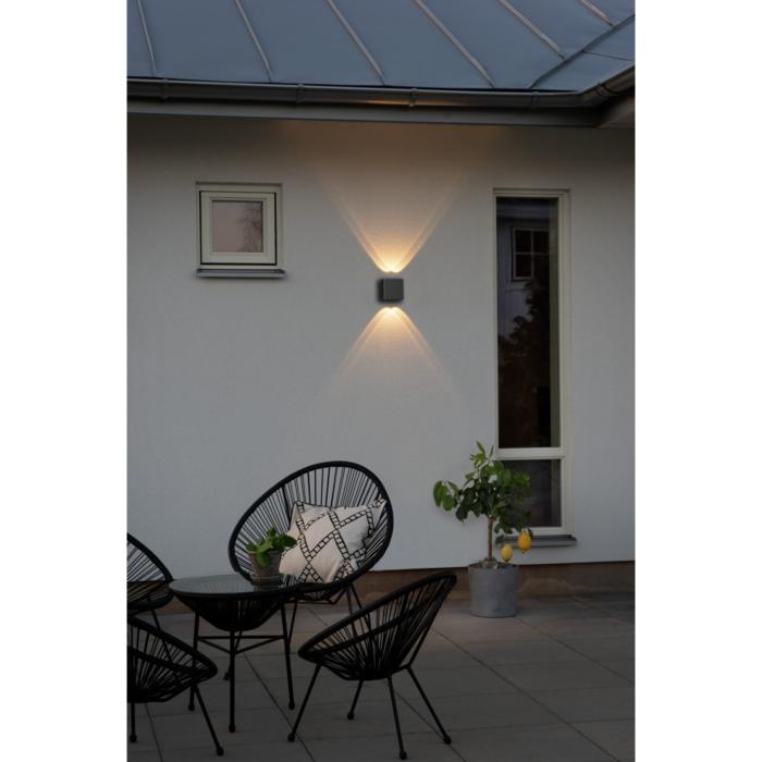 Vägglampa Ute Chieri HP-LED 2x2