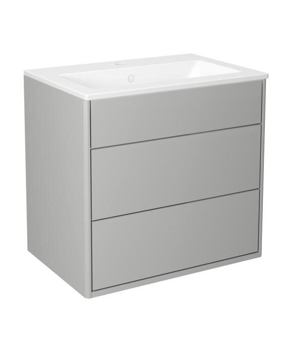 Kommodskåp Graphic med Tvättställ, Slät Lucka