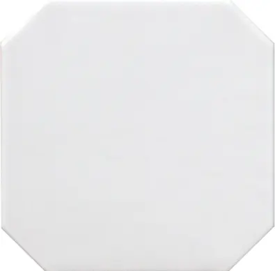 Octagon Blanco Matt 20x20