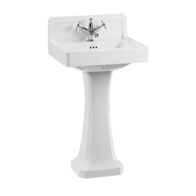 Tv&auml;ttst&auml;ll Contemporary med Upph&ouml;jd Kant Baktill 61 cm 2-h&aring;ls, Classic Piedestal