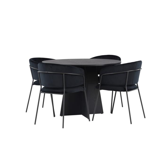 Rund matgrupp Bootcut, Selma
